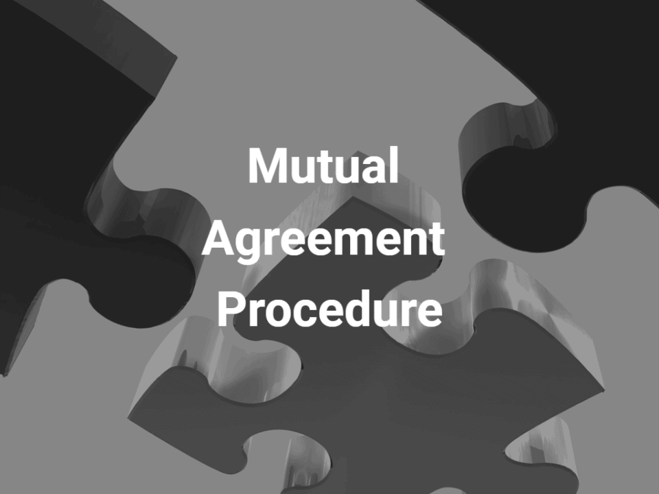 Mutual Agreement Procedure